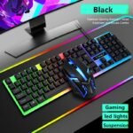 T-Wolf TF230 RGB LED Gaming Keyboard and Mouse - Image 2