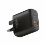 Green Lion Dual USB Port Wall Charger 20W PD+QC3.0  – GNC20WWCBK