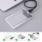 SATA HARD DISK ENCLOSURE USB 3.0 to SATA 2.5 inch TRANSPARENT - Image 4