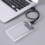 SATA HARD DISK ENCLOSURE USB 3.0 to SATA 2.5 inch TRANSPARENT - Image 3