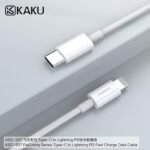 KAKU KSC-507 PD25W TYPE C CHARGING CABLE OUT LIGHTNING - Image 2