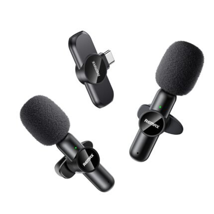 REMAX One-To-Two Live-Stream Wireless Microphone K10