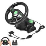 3in1 Vibrating Steering Wheel Gamepad