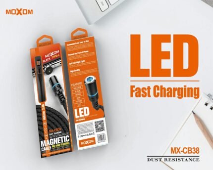 MOXOM FAST CHARGING MAGNETIC CABLE MX-CB38 (TYPE C)
