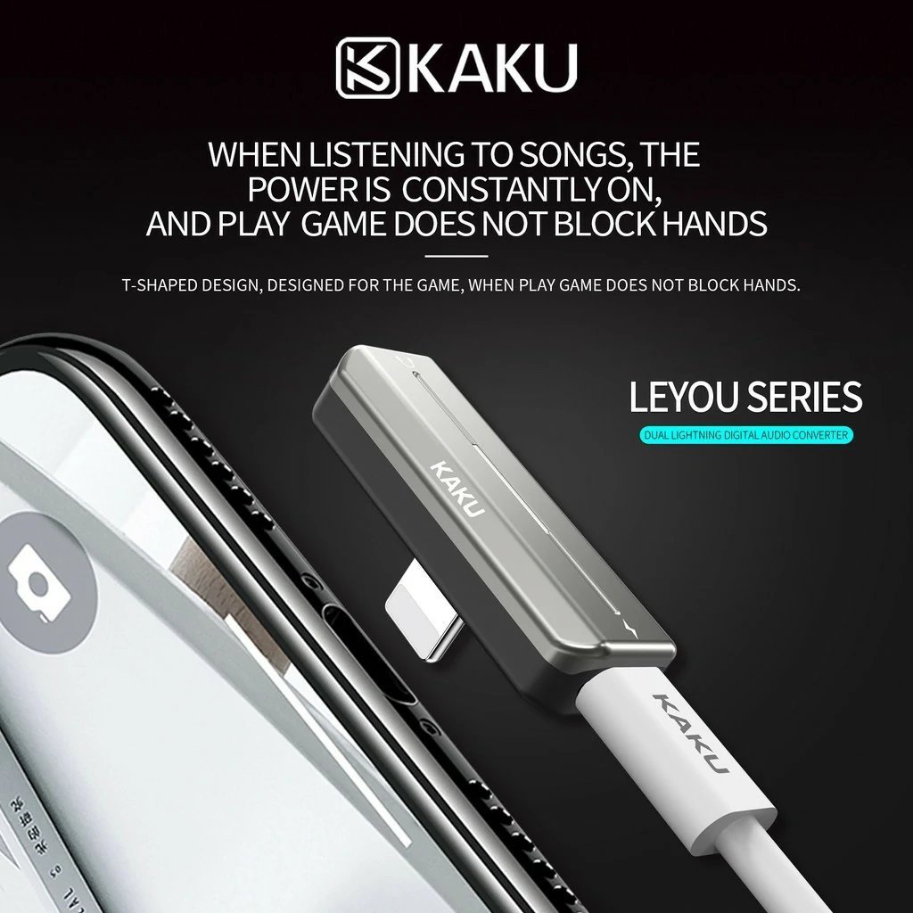 99299.jpg KAKU KSC-235 Lightning Audio Converter - Image 1