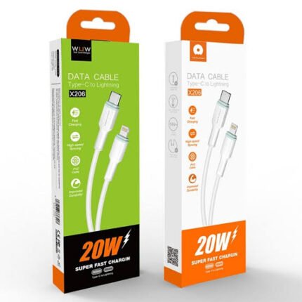 WUW-X206 Type-C to Lightning Fast Charge Data Cable