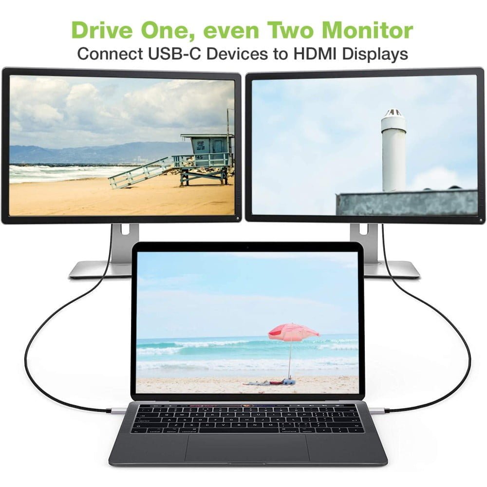 TYPE-C TO HDMI CABLE+IC 1.8m - Image 4