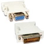DVI(24+1)needle to VGA hole