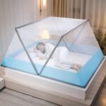 Single Bed Foldable Mosquito Net - (L - 5ft , W - 6ft) - Image 2